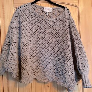 Jessica Simpson Sage Crochet Cropped Sweater